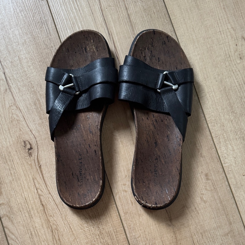 Merrell Black Leather Footwear
